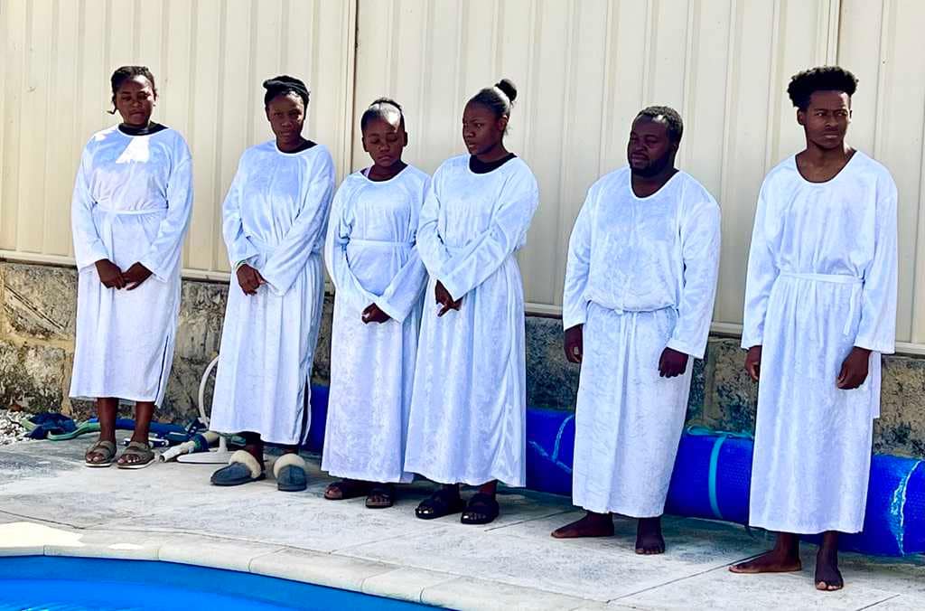 Baptism at Kingdom Power Church